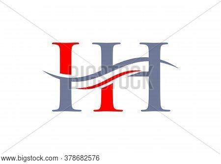 Ih Letter Linked Logo For Business And Company Identity. Creative Letter Ih Logo Vector Template.