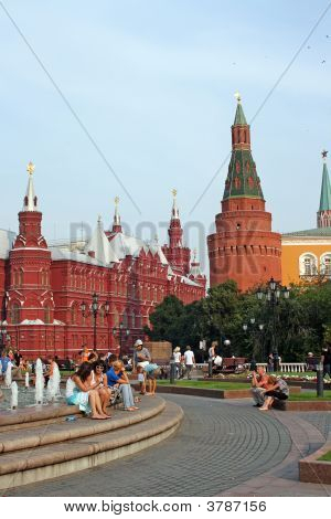 Moskauer Kreml berühmten Turm