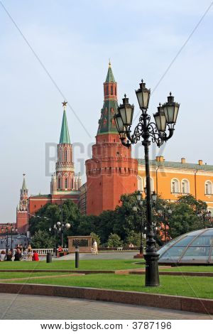 Moskau. Kreml berühmten Turm.