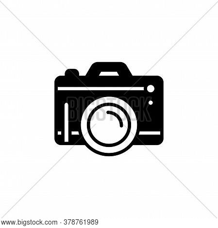 Camera Photography Icon. Pocket Digital Camera Simple Sign, Fotocamera Logo Gadget