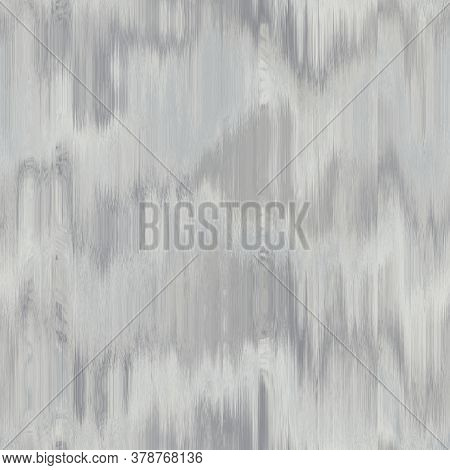 Seamless Grey White Chevron Stripe Texture Background. Irregular Imperfect Wave Striped Pattern. Fun