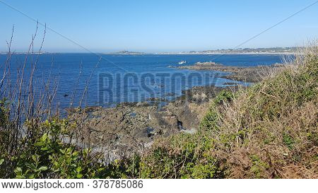 Portelet Headland, West Coast, Torteval, Guernsey Channel Islands