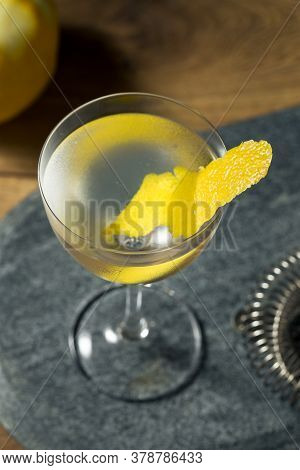 Boozy Dry Vesper Martini Cocktail