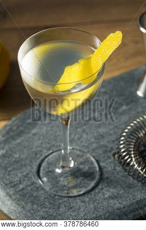 Boozy Dry Vesper Martini Cocktail