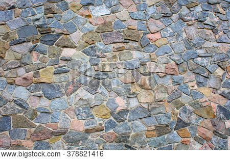 Stone Wall Rock Texture Pattern Fieldstone Background