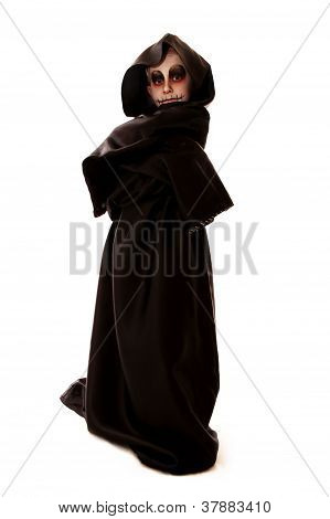 Ragazzo In costume Halloween Zombie