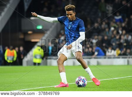 London, England - February 19, 2020: Gedson Fernandes Of Tottenham Pictured Ahead Of The First Leg O