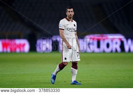 Torino (italy). 29th July 2020. Italian Serie A. Torino Fc Vs As Roma.henrix Hamleti Mkhitaryan Of  
