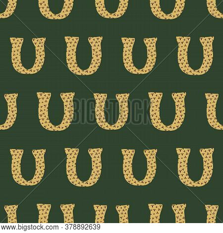 U From The Alfabet Repeat Pattern Print Background