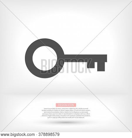 Key Icon . Vector Key . Illustration Key . 10 Eps Key . Simple Image Key