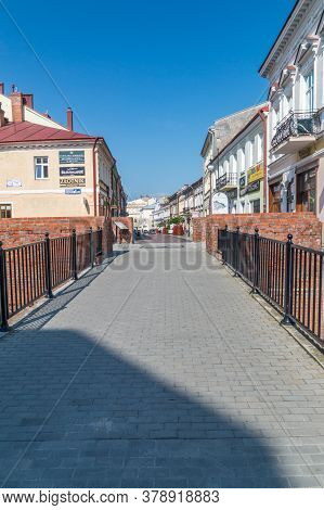 Jaroslaw, Poland - June 12, 2020: Entrance To Old Town Of Jaroslaw.