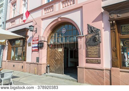 Jaroslaw, Poland - June 12, 2020: Jaroslaw City Hall.