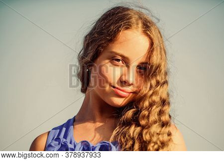 Beautiful Hair. Perfect Healthy Hair. Youth Is Brilliant. Summer Holidays And Vacation. Enjoy Good W