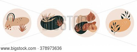 Insta Highlight Cover Stories. Fashion Insta Set For Bloggers. Frame Fashion Style.