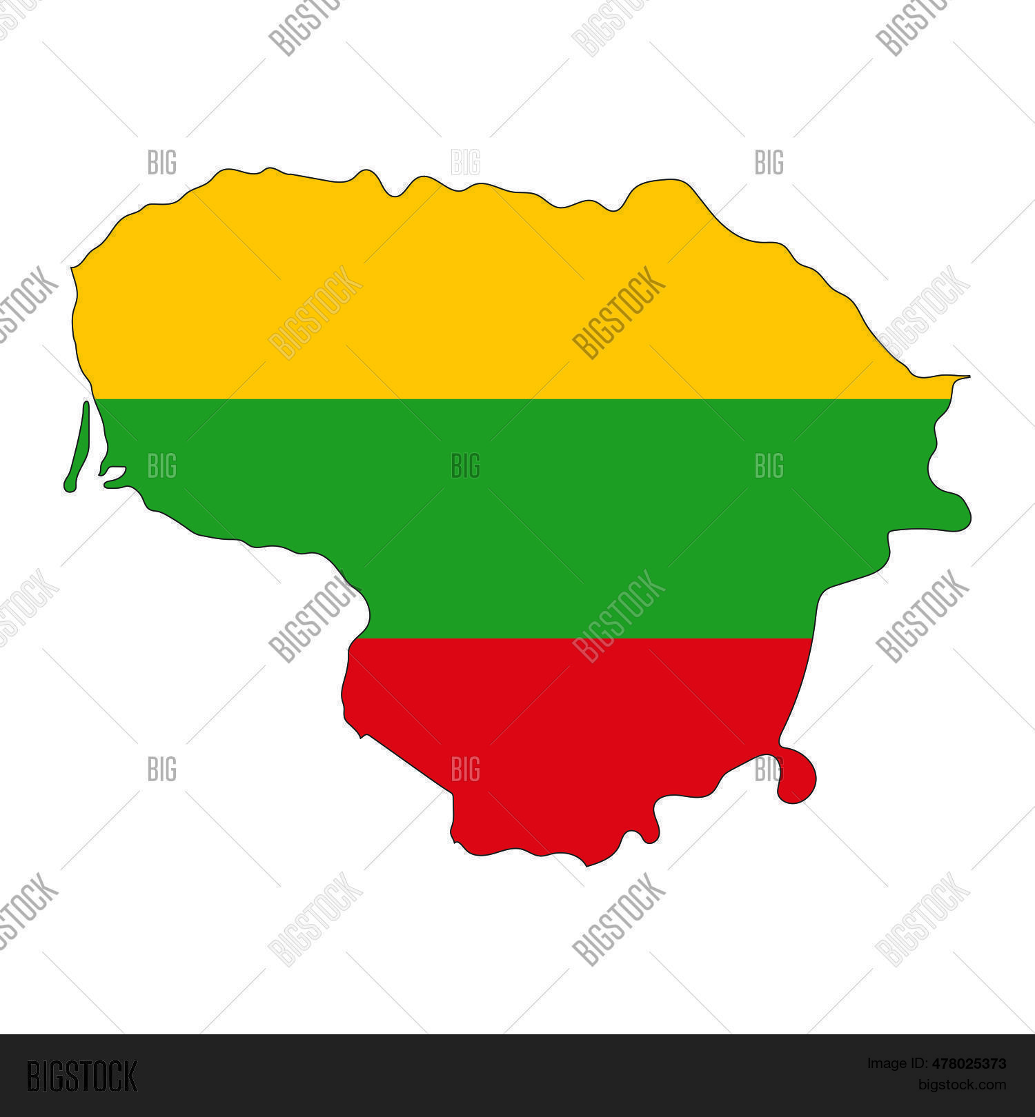 Republic Lithuania Vector & Photo (Free Trial) | Bigstock