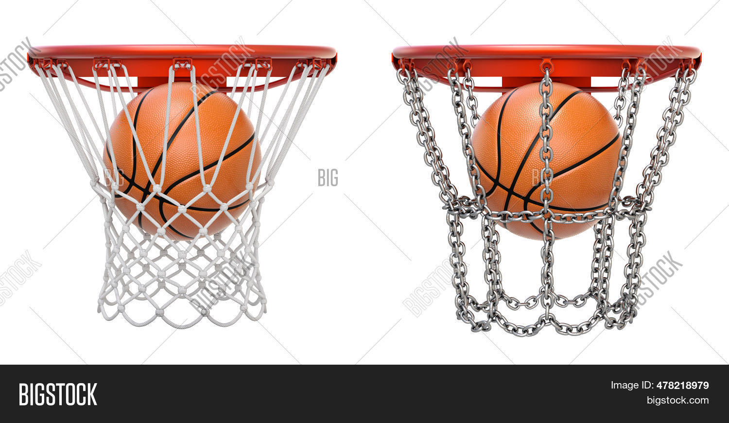Basketball Hoop Chains Image & Photo (Free Trial) Bigstock