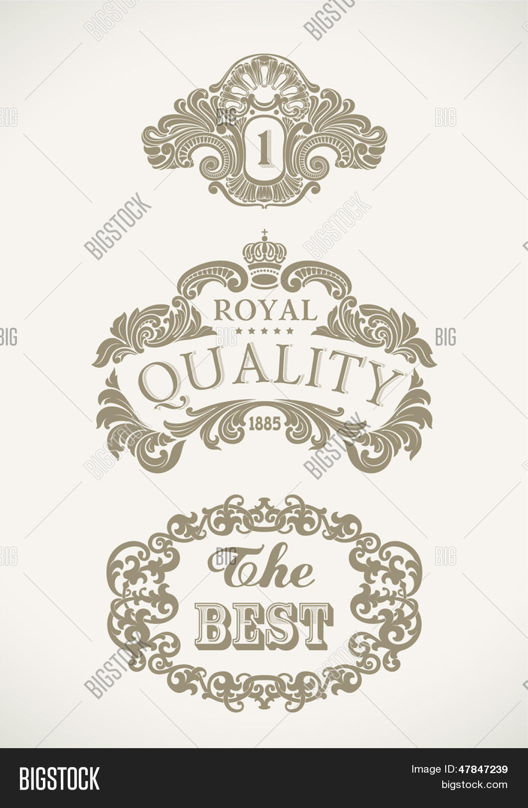 Set Victorian Styled Image & Photo (Free Trial) | Bigstock