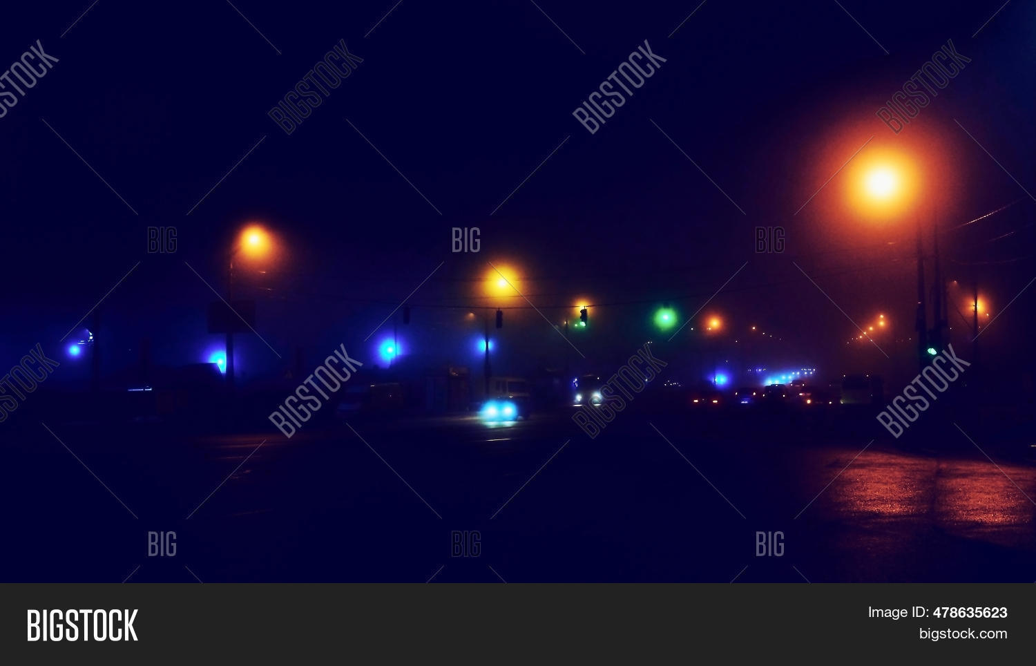 Night Freeway Highway Image & Photo