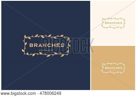 Hand Drawn Logo Dedisgn, Bauty Logo, Floral Logo, Minimal Logo, Hand Drawn Illustration, Logo Elemen