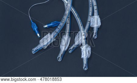 Endotracheal Tubes For Tracheal Intubation Of Different Diameters