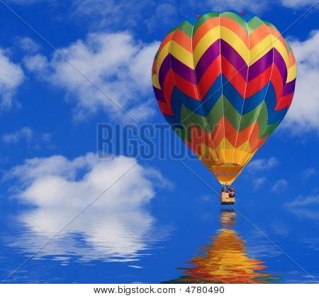 Heißluftballon