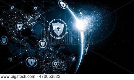 Cyber Security Technology And Online Data Protection In Innovative Perception . Concept Of Technolog