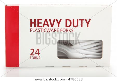 Kutu plastik çatal