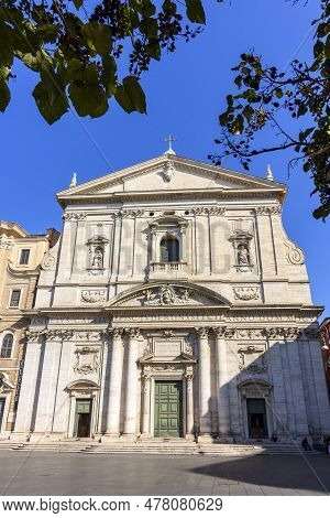 Santa Maria In Vallicella (chiesa Nuova) Church In Rome, Italy (translation 