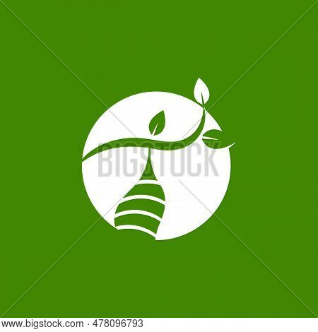 Cocoon Logo Vector Illustration Design Template