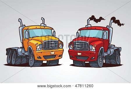 Cartoon car
