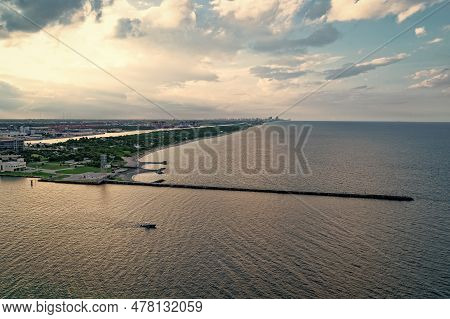 Aerial Landscape. Scenic Aerial Landscape. View On Aerial Landscape. Photo Of Aerial Landscape