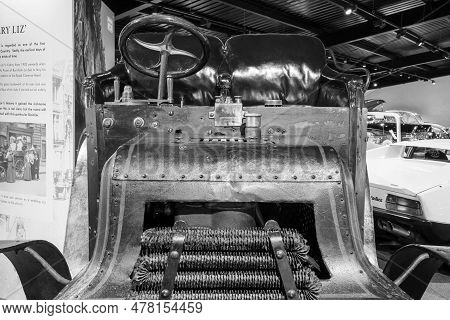 Sparkford.somerset.united Kingdom.march 26th 2023.a Daimler Wagonette From 1897 Called Fiery Liz Is 