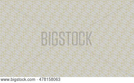 Geometric Pattern Seamless. Trendy Design Vector Background For Web Backdrop Or Paper Print. Tile Te