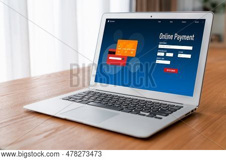 Online Payment Platform For Modish Money Transfer On The Internet Netowrk