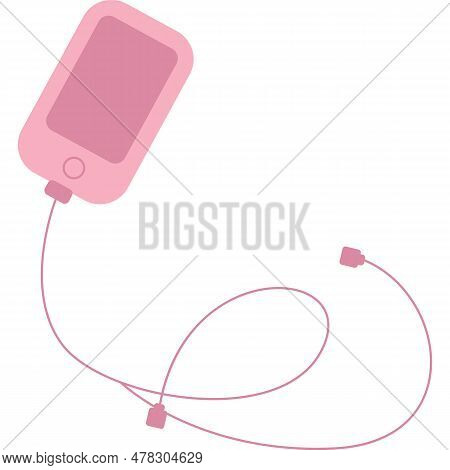 Vector Ipod, Music Mp3 Player Isolated Icon