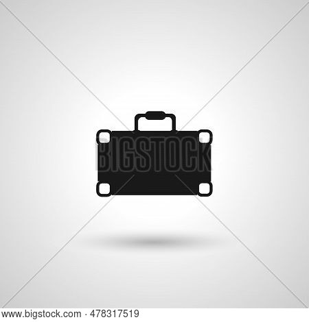 Briefcase Sign. Briefcase Isolated Simple Vector Icon