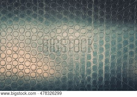 Texture Of The Packaging Air-bubble, Bubblewrap Packaging Material