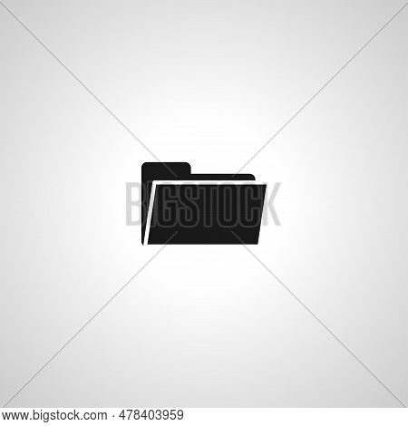 File Folder Isolated Vector Icon. File Folder Isolated Vector Icon. File Folder Isolated Vector Icon