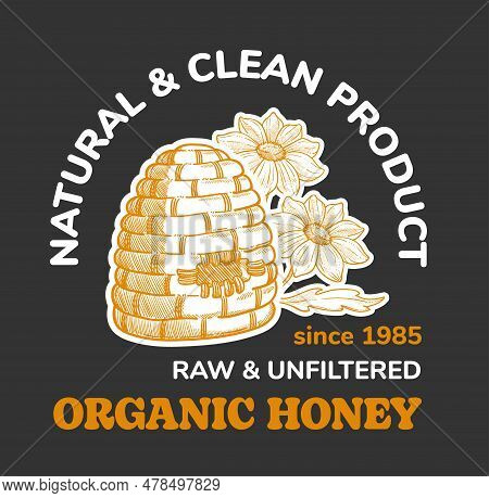 Natural And Clean Product, Raw Unfiltered Honey