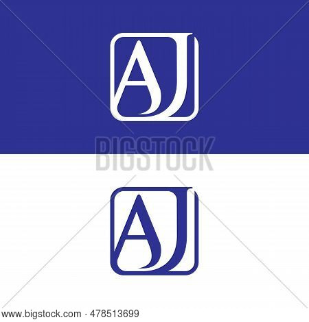 Aj Initial Vector Logo Design Template, Modern And Elegance Logo Design For Your Company