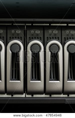 Controllo Computer e hard disk Rack