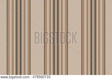 Vertical Lines Stripe Background. Vector Stripes Pattern Seamless Fabric Texture. Geometric Striped