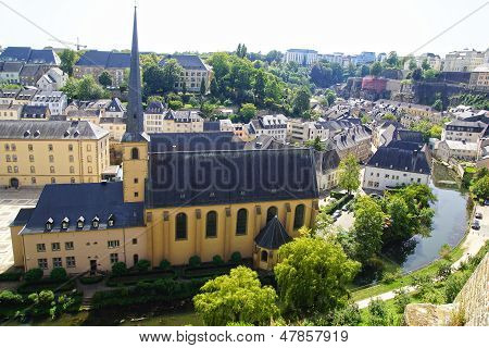 Neumünster Abbey. Luxembourg