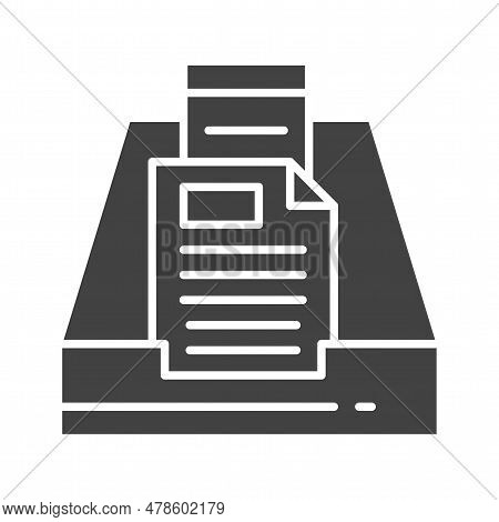 Archive Icon Image. Suitable For Mobile Application.