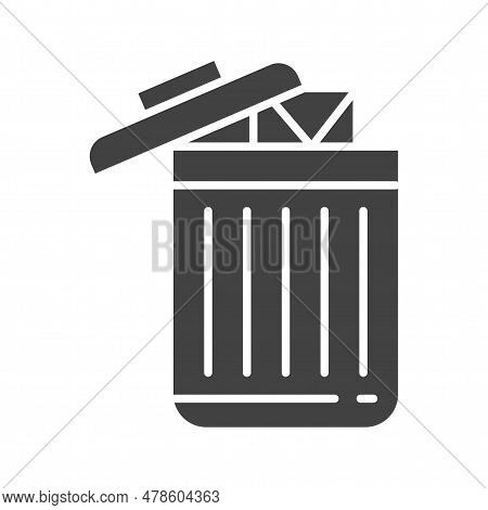 Delete Icon Image. Suitable For Mobile Application.