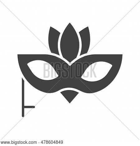 Eye Mask Icon Image. Suitable For Mobile Application.
