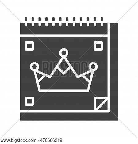 Main Event Icon Image. Suitable For Mobile Application.