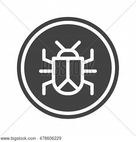 Malware Icon Image. Suitable For Mobile Application.