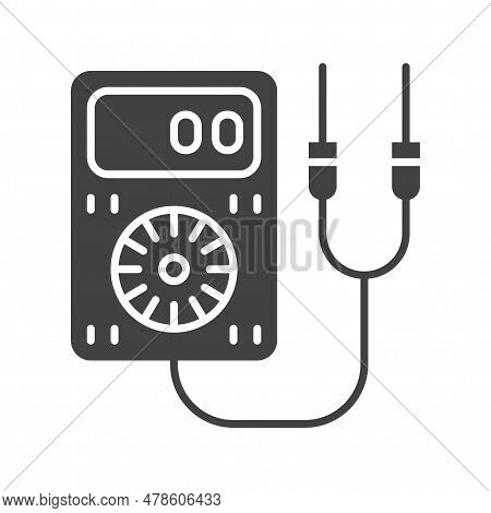 Nanometer Icon Image. Suitable For Mobile Application.