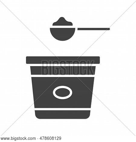 Yogurts Icon Image. Suitable For Mobile Application.